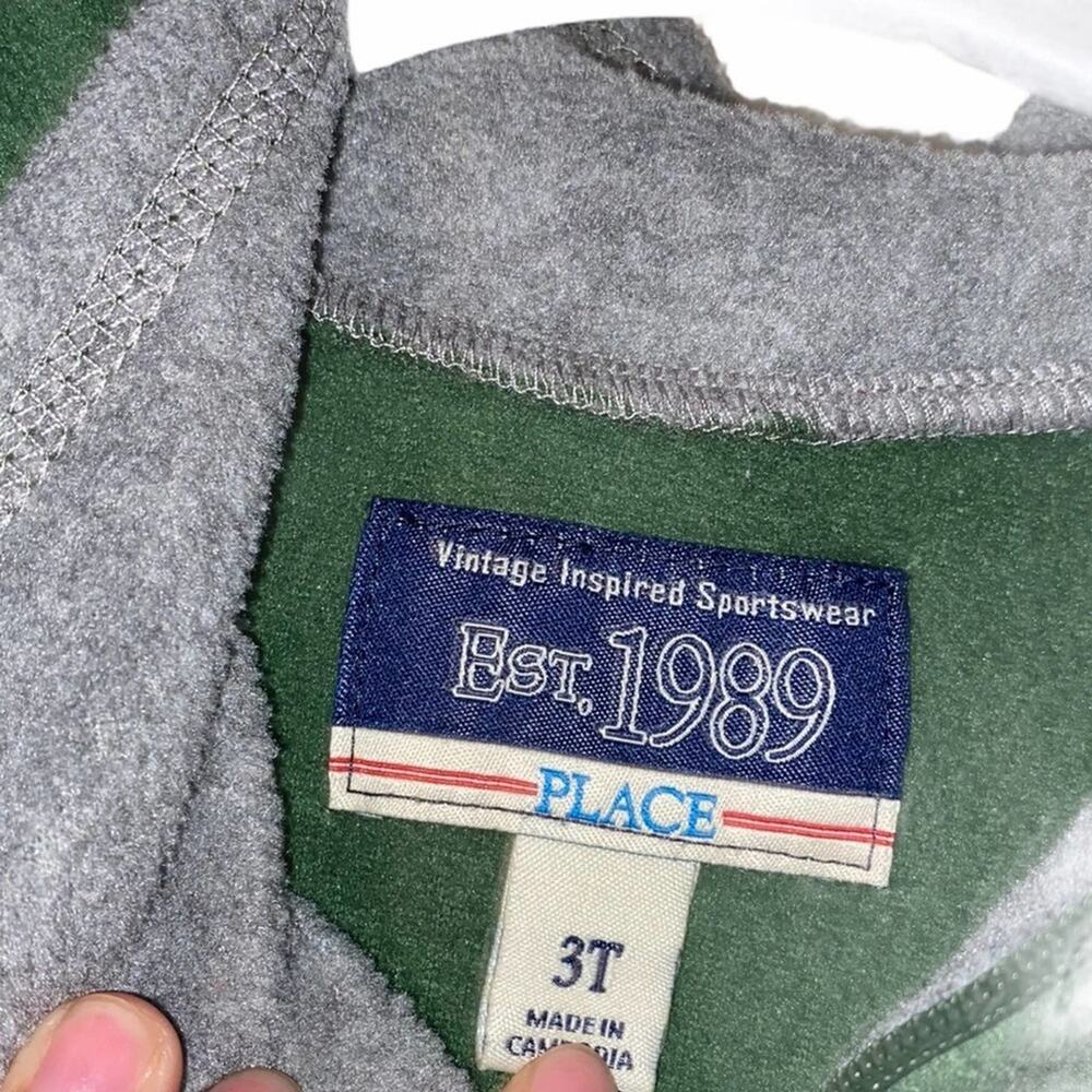 Vintage The Children’s Place Green Pull Over Size 3T - Picture 3 of 4